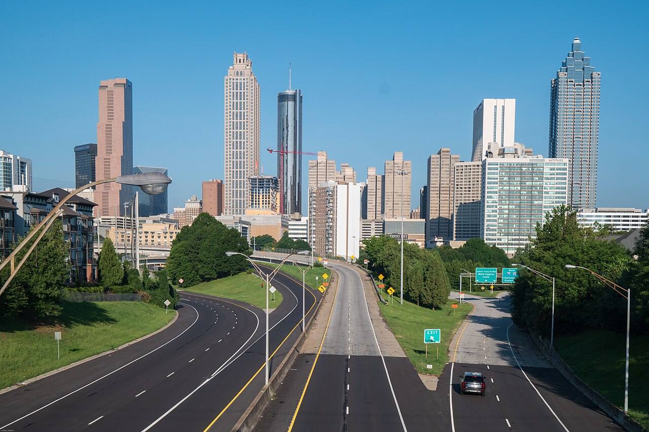 Downtown Atlanta, Georgia skyline