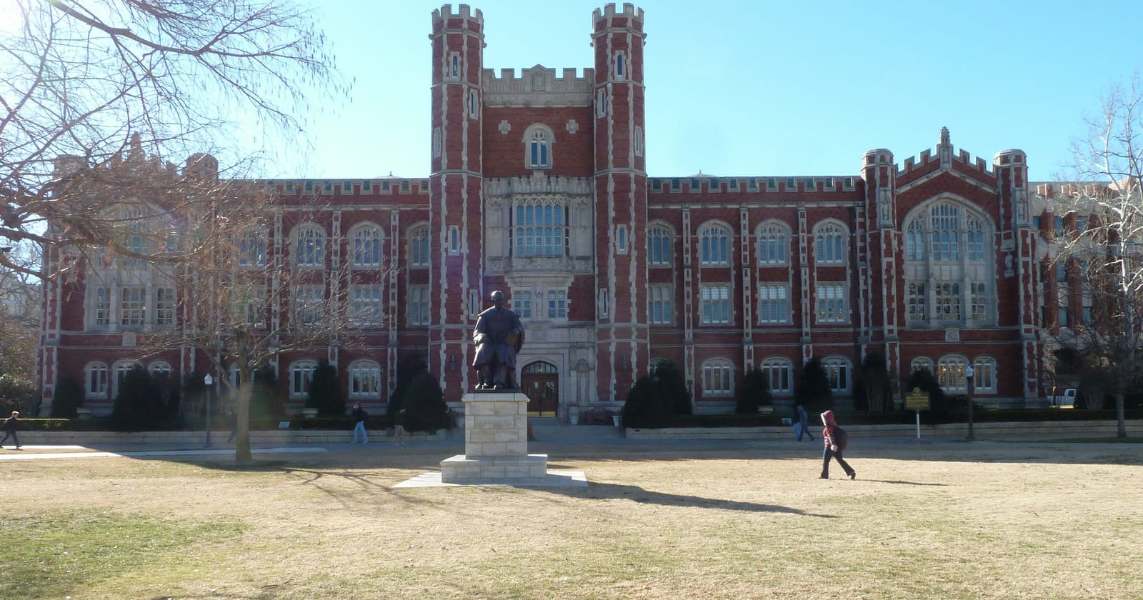 Evans Hall at the University of Oklahoma, Norman, Oklahoma