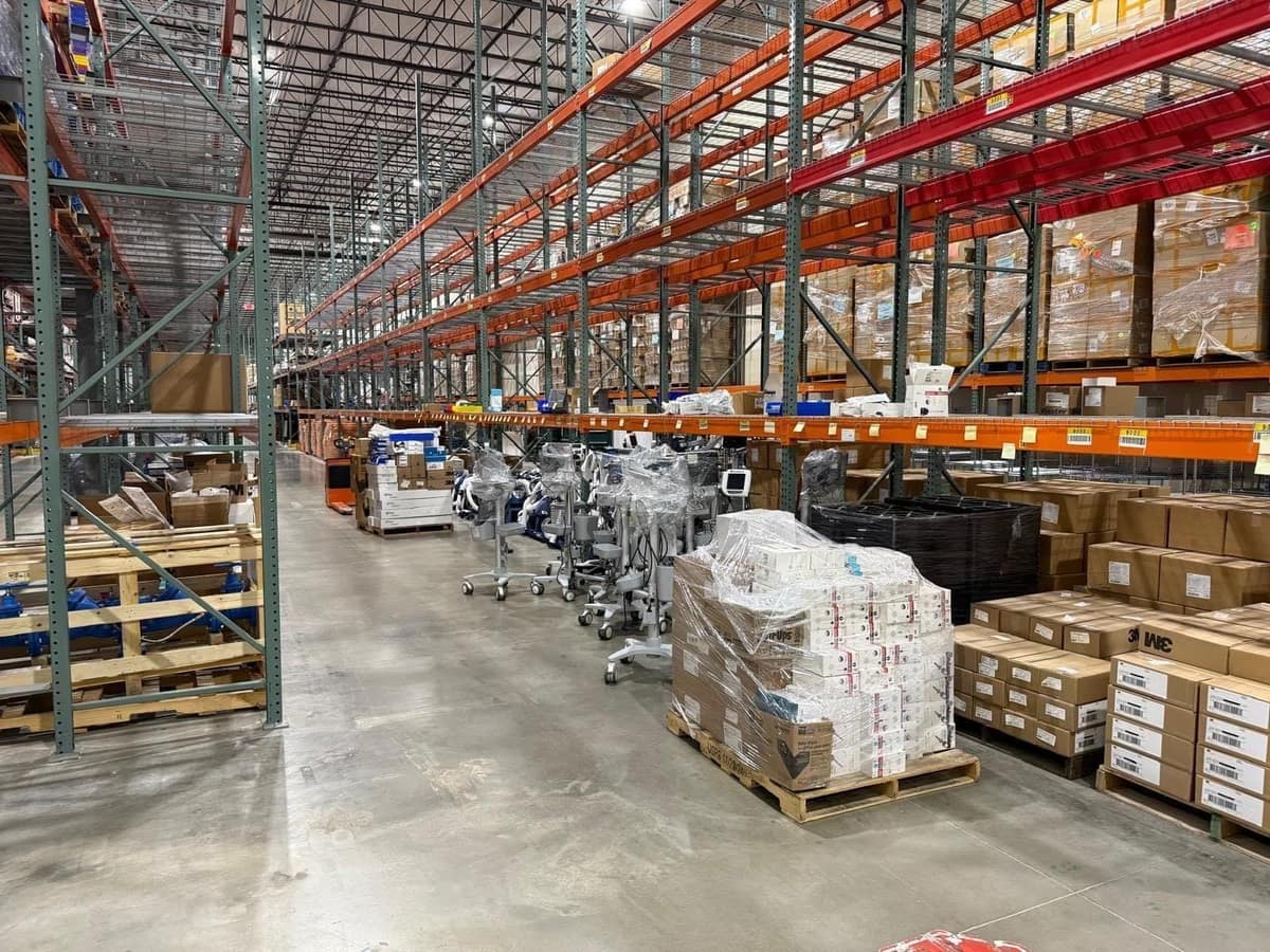 Surgical Liquidations warehouse